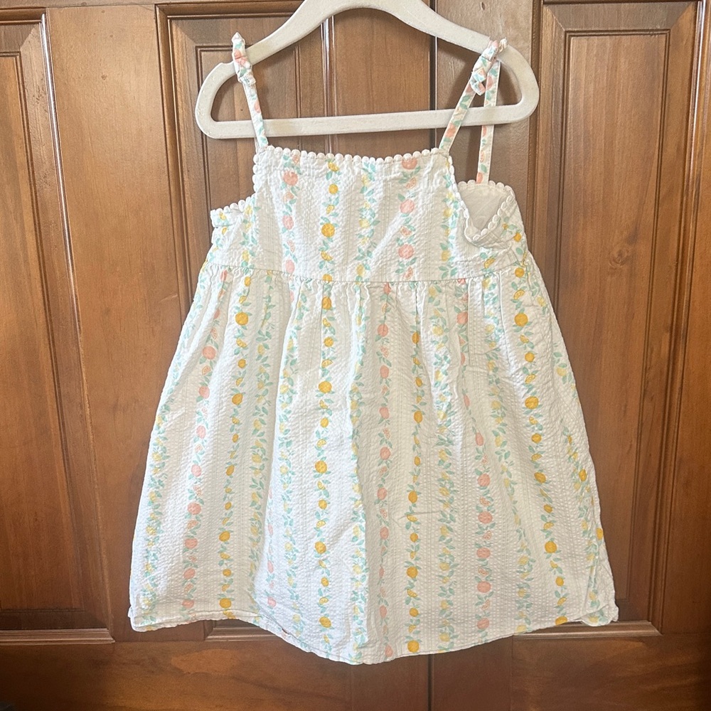 Janie and Jack Floral Striped Dress